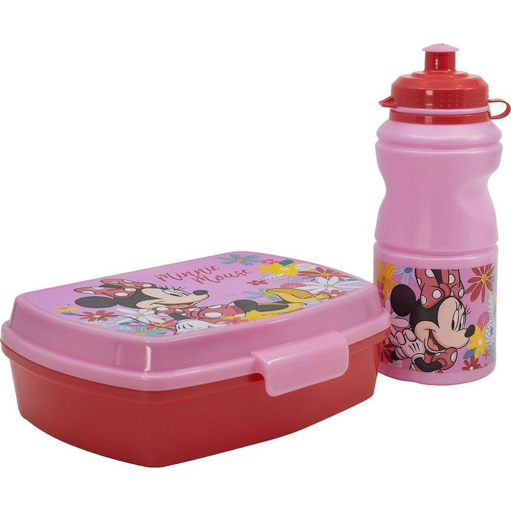 Picnic Holder and Bottle Included Minnie Mouse