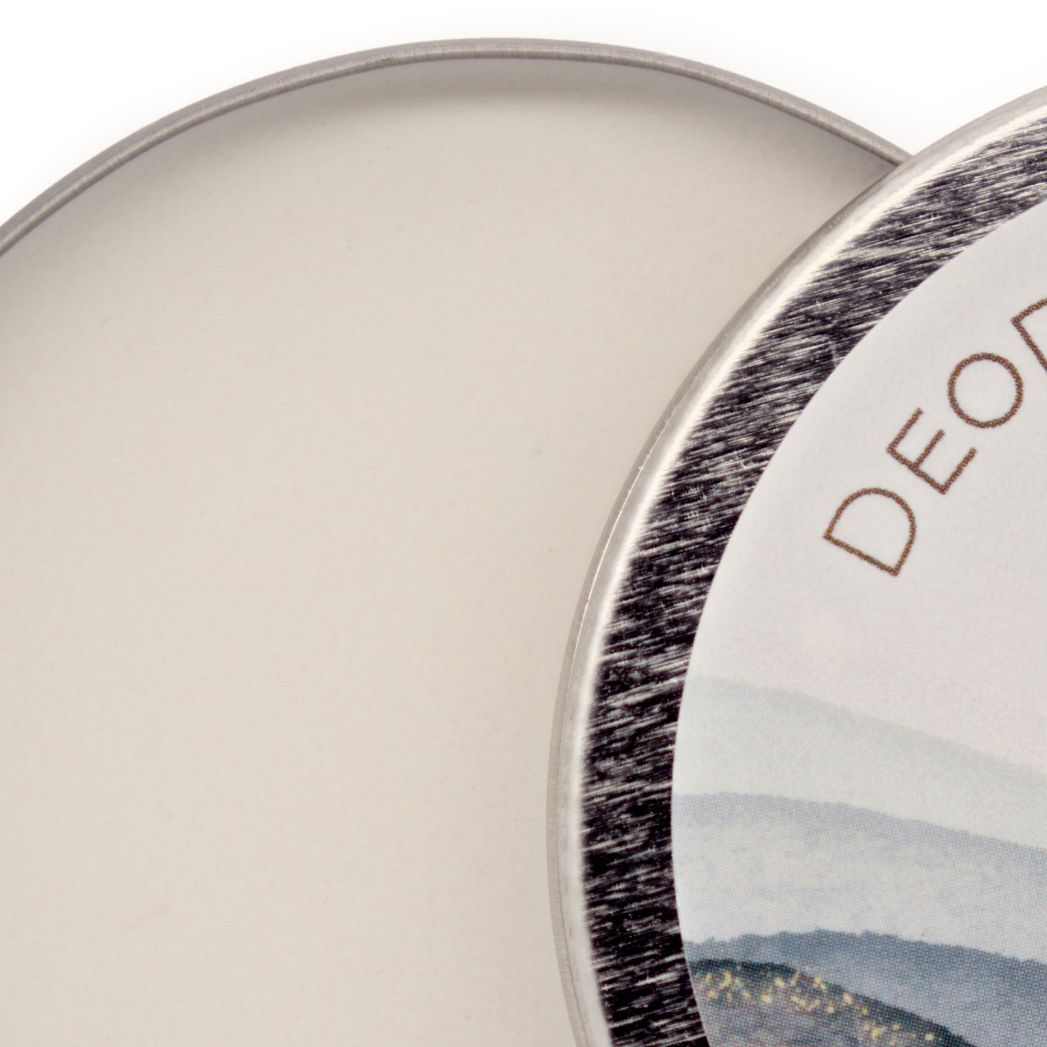 Deodorant cream in tin - No alcohol and aluminium - No added scent - Vegan