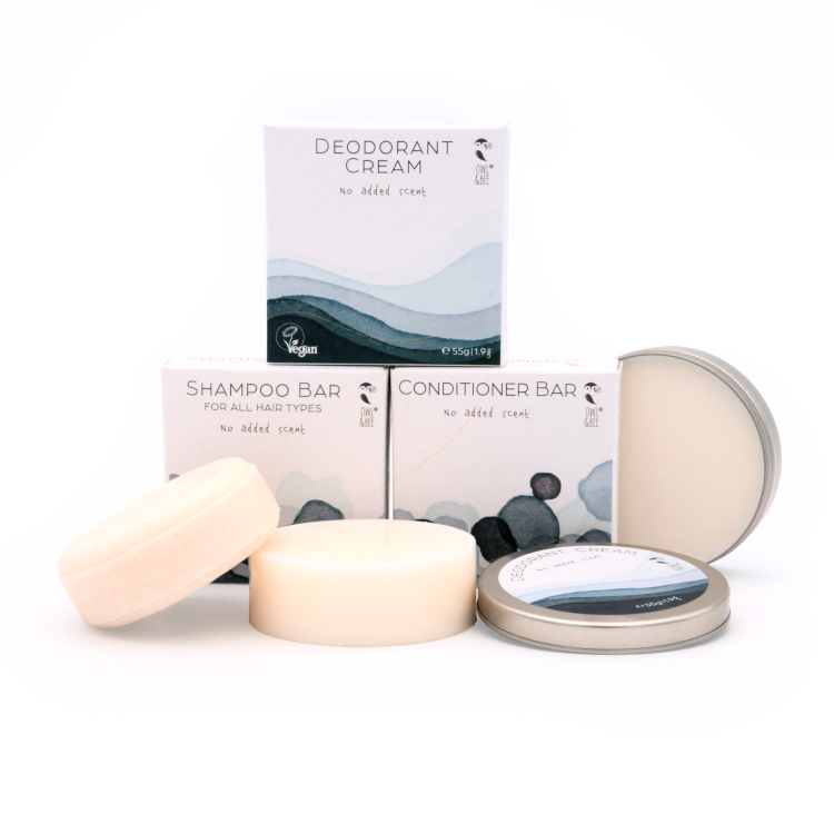 Deodorant cream in tin - No alcohol and aluminium - No added scent - Vegan